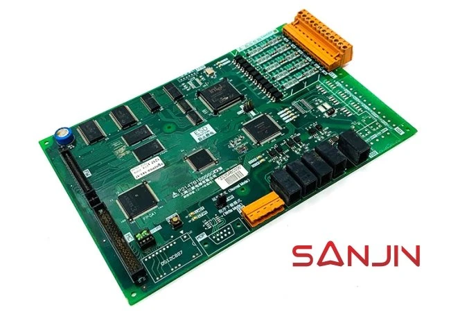 Mitsubishi elevator group control board P214701B000G02
