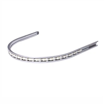 Riel curvo para escaleras mecánicas